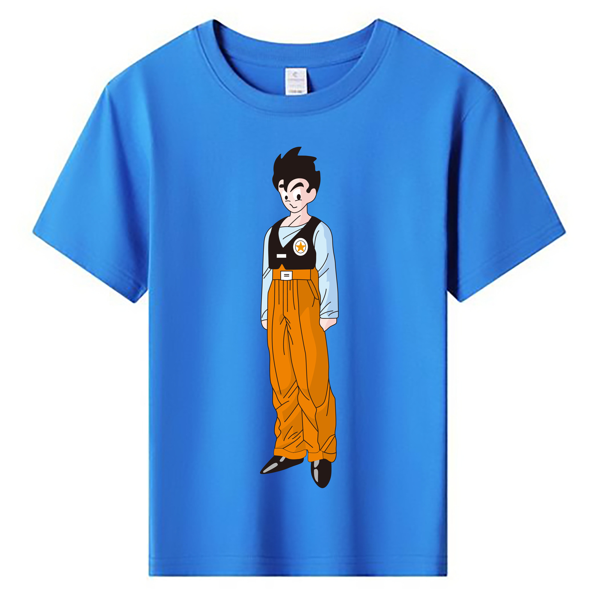 （画像用） ドラゴンボール DRAGON BALL 綿100％キッズTシャツ（フロントプリント）